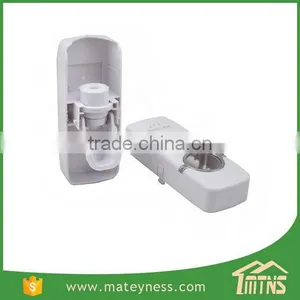5 Toothbrush Holder Wall Mount Stand and Automatic Toothpaste Dispenser thumbnail-3