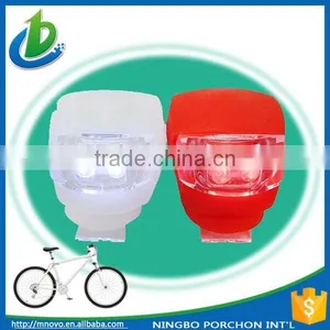 Popular Safety Silicon Bike Bicycle Light With LED thumbnail-1