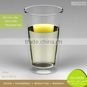 Heat-Resistant Custom New Funky Pyrex Clear Glass Water Mug thumbnail-4