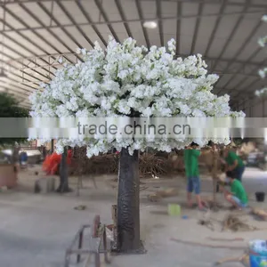 SJ1501031 High Quality Man-made Artificial Flower Tree/outdoor Decor Cherry Tree Blossom thumbnail-1