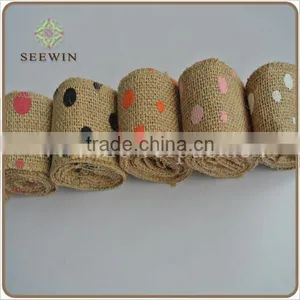 Hot Sale Jute Ribbon With Coating - More Color for Choose thumbnail-1