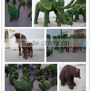 Artificial Decorative Green Sculpture Simulation Animal Plant thumbnail-1