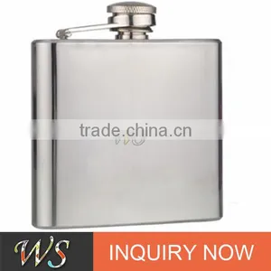 WSJJYY048 Sanding Polished Quality Assurance Hip Flask Sets Stainless Steel Hip Flask/ Liquor Flask /drink Pot thumbnail-1