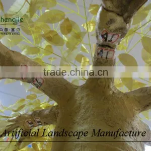 Golden Color Artificial Banyan Tree for Sale thumbnail-3