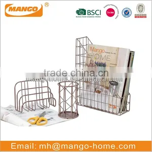 Office Stationery Set Metal Iron Paper Tray thumbnail-6