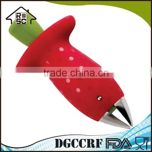 NBRSC Over 10 Years Experience Fruit and Vegetable Plastic Strawberry Corer Kitchen Tool Strawberry Huller Kitchen Fruit Tool thumbnail-5