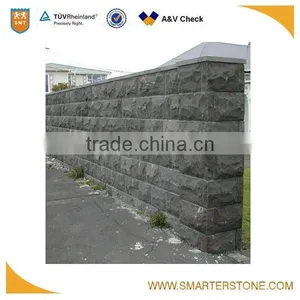 Manufacturing of Mushroom Face Basalt Stone for Wall thumbnail-1