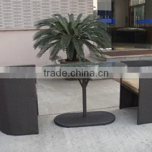 3pcs Garden Rattan Coffee Set thumbnail-1