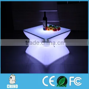 Lounge Table With Bar Stool LED Bar Furniture Nightclub Furniture thumbnail-1