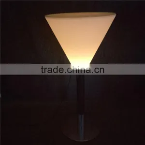 Plastic Outdoor Bar Furniture LED Plastic Table With RGB 16 Color Changing 56*56*56cm thumbnail-2