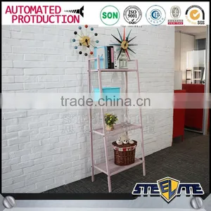 Living Room Furniture 4 Layer Flower Rack Iron Flower Shelf Models thumbnail-1