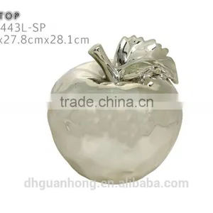 Electroplate Apple Shape Porcelain Decoration thumbnail-1