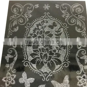 Rub-ons Transfer With Wood Stick, Quality Rub-on Scratching Transfer Stickers, Classic Black Rub-on Scratching Transfer Sticker thumbnail-2