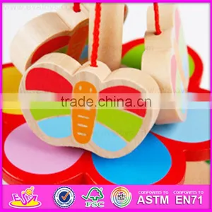 2016 Lovely Baby Pull and Push Wooden Line Toy W05A023 thumbnail-3