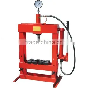 10Ton Hydraulic Shop Press With Gauge thumbnail-1