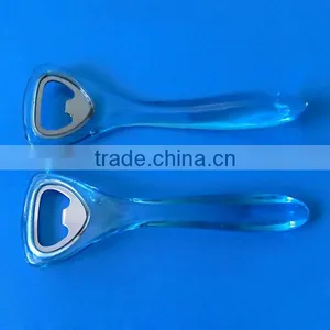 Stainless Steel Bottle Opener With Plastic Handle thumbnail-1