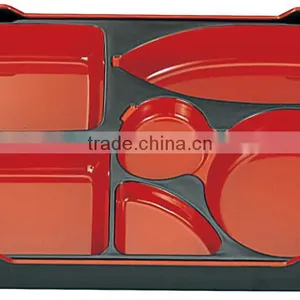 High Quality Rectangular Lunch Box Shokado Bento ABS Japanese Lunch Box Take Out thumbnail-4