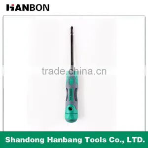 Slotted and Philips Plastic Screwdriver With Magnet Head thumbnail-2