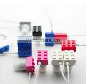 Blocks Earphone 3.5MM BASS MP4 MP3 Headphone thumbnail-1