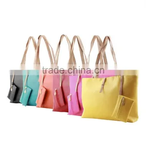 PU Leather Tote Women Shoulder Bags Women Hobo Handbags Satchel Messenger Bag Purse Ladies Shoulder Bags thumbnail-1