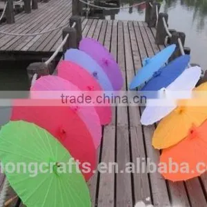 Cheap and Beautiful Colorful Chinese Silk Umbrellas thumbnail-1