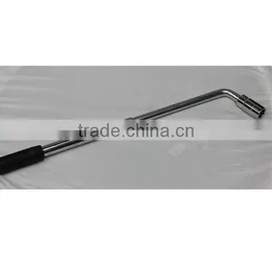 High Quality Adjustable L Shape Carbon Steel Universal Socket Wheel Nut Lug Wrench thumbnail-3