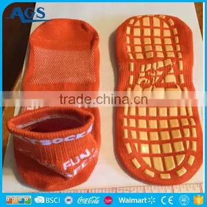 2017 Wholesale Kids Breathable Trampoline Sock With Rubber Grip thumbnail-6