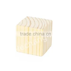 Wooden Blocks, Cubes, Stacking, Building, Baby Toy, Decoupage, Wood, Natural 4.4 cm Set thumbnail-1