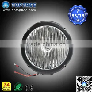 7'' 55W Hid 75w Fog Lights Hid Lamp With Lens Cover thumbnail-1