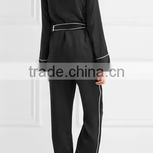 Cheap Family Wholesale Fleece Pajama Set for Adult Women Fashion Long Sleeve Sleepwear Pyjams thumbnail-4