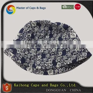 Fashion High Quality Bucket Hat of Floral Fabric thumbnail-2