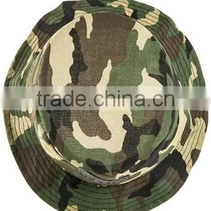 Woven Label Camo Cotton Custom Printed Sublimation Bucket Hat thumbnail-5