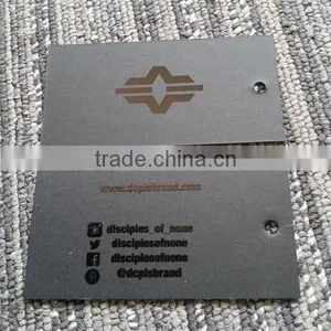 2016 Spot UV Jeans Hang Tags Swing Tags With High Quality thumbnail-3