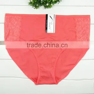 High Waist Women Waist Slim Fitness Panties Soft Cotton Ladies Brief Wholesale Women Panty thumbnail-4