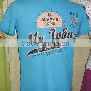 Men Round Neck T-Shirt Custom Printed thumbnail-1