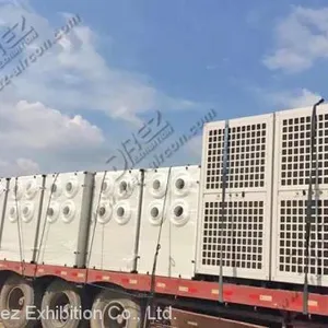 30HP/24ton Unitary Air Conditioning Equipment for Large Commercial Events Exhibition Wedding Tent Hall thumbnail-1