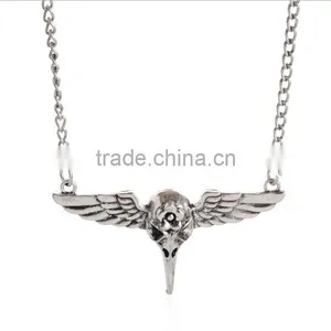 Fashion Punk Vintage Gears Angel Wing Pattern Steam Punk Necklace & Pendant thumbnail-3