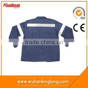 Custom Logo Safety Fluorescent Work Jackets With Reflective Tape thumbnail-2
