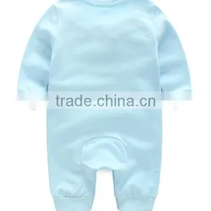 Customized Unisex Gender Baby Rompers 0-3-6months Adorable Printing Wholesale Good Quality Baby Sleeve Babysuits thumbnail-2