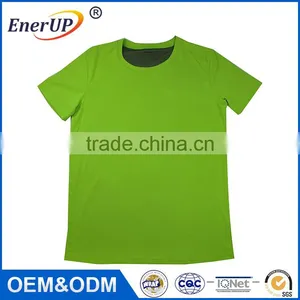 Men Clothing Sport Wear Gym Moisture Wicking Antibacterial Plain t Shirt Wholesale thumbnail-1