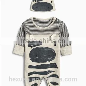 Child Baby Boy Romper With Hat Baby Clothes Wholesale thumbnail-3
