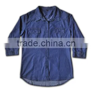2016 the Latest Design 100% Cotton Check Casual Shirt for Men thumbnail-5