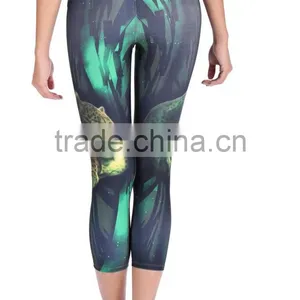 Yoga Apparel Wholesale Printed Tights and Leggings thumbnail-4