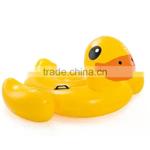 INTEX Yellow Duck Ride-on Mega Yellow Duck Island Water Sports Goods thumbnail-3