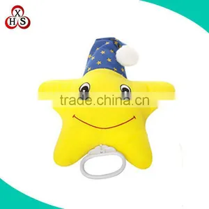 Stuffed Small Baby Plush Five Star Toy With Rattle thumbnail-1