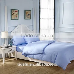Super Comfortable Solid Color Cotton King Size Bed Sheet thumbnail-3