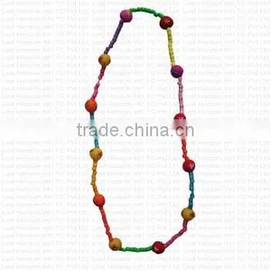 Soft Sheep Wool Hand Made Felt New Design Necklace. thumbnail-1
