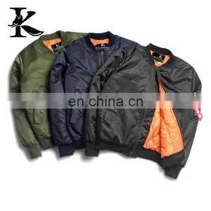 Polyester Mens Bomber Jacket With Patches thumbnail-5