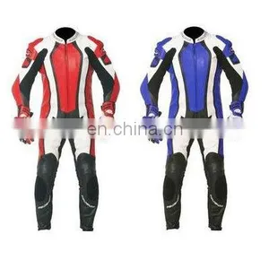 Leather Motorbike Racing Suit,Leather Motorcycle Suit,Racer Leather Suit thumbnail-1