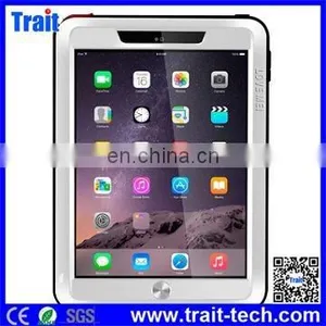 100% Brand Waterproof Shockproof Powerful Metal Aluminium Gorilla Glass Hybrid Case for IPad Air 2,waterproof Gorilla Glass Alum thumbnail-1